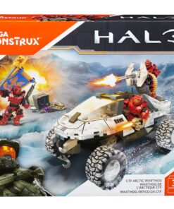 Alternative view of Mega Construx Halo CTF Arctic Warthog