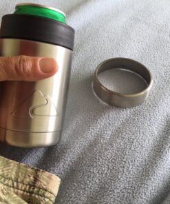 Ozark Trail 12 Ounce Double Wall Can Cooler Cup, Silver Top - 2 Pack 13 91TGOOGmRBL