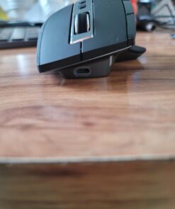 Rapoo Bluetooth Wireless Mouse, 4 Adjustable DPI Rechargeable , Multi-Device (3 Bluetooth+USB) Programmable Ergonomic Mouse with Side Roller, Laser Mouse for Laptop Desktop PC 45 91TJVZquQHL