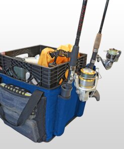 Shoreline Marine Propel Paddle Gear Ultimate Kayak Bag | Durable Water Resistant 1200 Denier Material | 2 Fishing Rod Holders | Heavy Duty Zipper | Lined Accessory Storage Compartment 14 91TMtaCPp0L