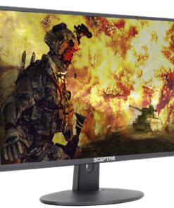 Alternative view of Sceptre 24 Inch 75Hz 1080p LED Monitor with Build-in Speakers HDMI VGA Ports, New Black 2019 (E248W-1920) 24 in