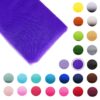 Craft And Party, Purple Fabric Tulle Roll 54 Inch by 40 Yards (120 ft) Fabric Tulle Bolt for DIY Tutu Skirt, Wedding and Decoration (Purple) 54" x 40 yards 2 91TPdeuZBL