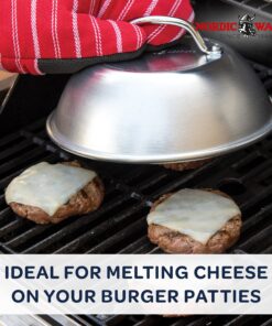 Nordic Ware 365 Indoor/Outdoor Cheese Melting Dome Silver 15 91TX2qd3qxS