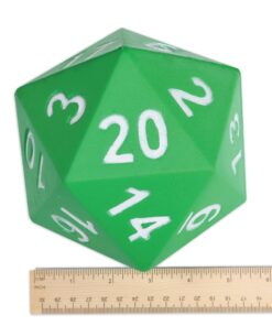 Alternative view of Learning Advantage Jumbo Polyhedra Die - 20 Sides - Large, Foam Dice for Games - Teach Numbers, Probability, Addition and Subtraction