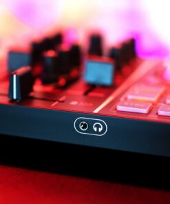Numark Party Mix - Complete DJ Controller Set for Serato DJ with 2 Decks, Party Lights, Headphone Output, Performance Pads and Crossfader/Mixer 25 91TdOSu6t2L
