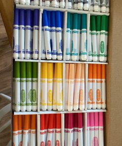 Crayola Broad Line Markers Classpack (256 Ct), Bulk School Supplies For Teachers, Kids Markers For School, Classroom Supplies 19 91Tjo7 wTxL