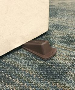 Shepherd Hardware 9133 Door Stop, 1-Pack, Brown 1 Count (Pack of 1) 31 91TpipMbSlL