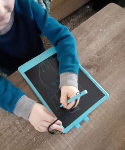 KOKODI LCD Writing Tablet, 10 Inch Colorful Toddler Doodle Board Drawing Tablet, Erasable Reusable Electronic Drawing Pads, Educational and Learning Toy for 3-6 Years Old Boy and Girls Blue 10in 27 91TqGahJCeL
