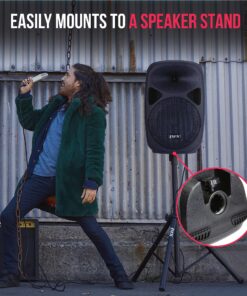 LyxPro SPA-8 Compact 8" Portable PA System 100-Watt RMS Power Active Speaker System Equalizer Bluetooth SD Slot USB MP3 XLR 1/4" 1/8" 3.5mm Inputs SPA8 18 91TqKn2WtHL