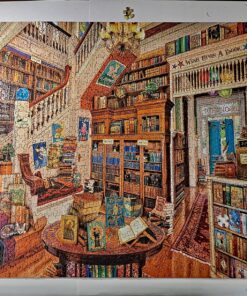 White Mountain Puzzles Readers Paradise - 1000 Piece Jigsaw Puzzle 36 91TqOZMTSJL