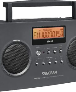 Sangean PR-D15 Digital Portable Stereo RDS Receiver Gray 15 91TwCSaKTrL