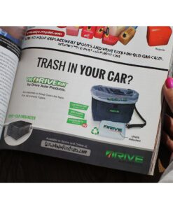 DRIVE AUTO - 40 Pack, 2 Gallon Clear Trash Bags for Car & Home Office 40 Count (Pack of 1) Trash bag 18 91Twm6iK32L