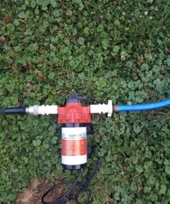 SEAFLO 33-Series Industrial Water Pressure Pump w/Power Plug for Wall Outlet - 115VAC, 3.3 GPM, 45 PSI 31 91U1kvxAHRL