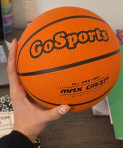 GoSports 7 Inch Mini Basketball 3 Pack with Premium Pump - Perfect for Mini Hoops or Training 30 91U3yGvYIZL