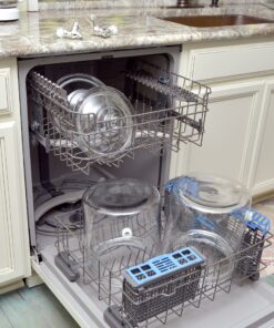 Anchor Hocking 2 Gallon Heritage Hill Beverage Dispenser with Lid (2 piece, all glass, dishwasher safe) Heritage Hill Jar Bev Dispenser 34 91U7S0MtSZL