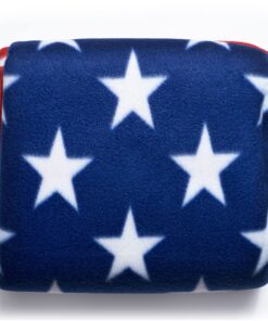 American Flag Throw Blanket - Plush Polyester Fleece United States Blanket, American Flag Home Decor for Veterans - 50"x60" 13 91UEEHtTjnL
