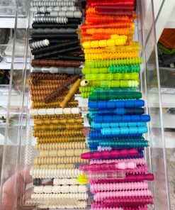 STORi SimpleSort 6-Piece Stackable Clear Drawer Organizer Set | 12" x 3" x 2" Rectangle Trays | Narrow Makeup Vanity Storage Bins and Office Desk Drawer Dividers | Made in USA 12x3x2" (Set of 6) 37 91UHKdi9pnL