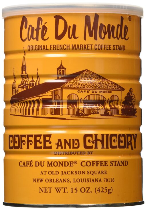 Cafe Du Monde Coffee Chicory, 15 Ounce (Pack of 3) Coffee and Chicory 15 Ounce (Pack of 3)