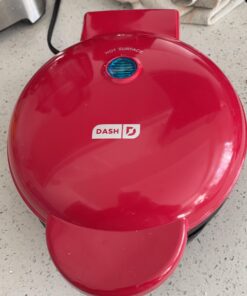 DASH 8” Express Electric Round Griddle for for Pancakes, Cookies, Burgers, Quesadillas, Eggs & other on the go Breakfast, Lunch & Snacks - Red 36 91UL8JI5oXL