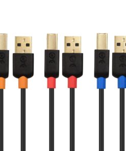 Cable Matters 3-Pack USB Cable/USB Printer Cable 6 ft, USB A to B Cable, USB 2.0 Cable Compatible with Printer, MIDI Controller, MIDI Keyboard and More - 6 Feet 16 91UN6AajGZL