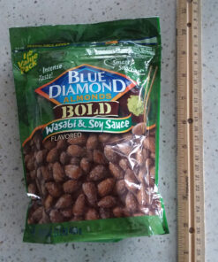 Blue Diamond Almonds Wasabi & Soy Sauce Flavored Snack Nuts, 16 Oz Resealable Bag (Pack of 1) 30 91USRPVFsIL