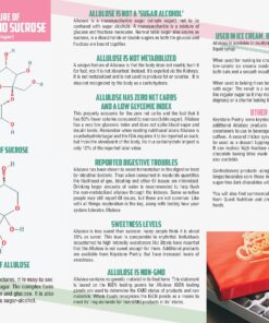 Keystone Pantry - Allulose Sweetener, Low Calorie and Low Carb Sugar Substitutes, Natural Allulose Sugar Substitute, Gluten, Soy, and Sugar Alcohol-Free, 20 Lbs. Allulose Natural Rare Sugar Sweetener 20 Lb Box 20 Pound (Pack of 1) 13 91UWgGiJW L 1