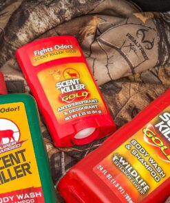 Scent Killer Gold Unscented Deodorant and Antiperspirant for Hunting Scent Control 6 91UYKza3UrL