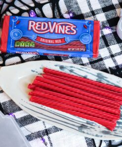 Red Vines Licorice, Original Red Flavor, 5oz Tray, Soft & Chewy Candy Twists 15 91UZ4Zu211L