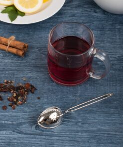 HIC Long Handle Loose Leaf Snap Tea Infuser Spoon, 18/8 Stainless Steel Mesh, 1.5-Inch Infuser Spoon, Carded Single 9 91UZrS61WiL