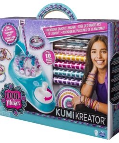 Cool Maker, Kumikreator Friendship Bracelet Maker Kit for Girls Age 8 & Up 26 91UdnyDyhSL 2