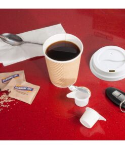 Genuine Joe GJO11260PK Insulated Ripple Hot Cup, 12-Ounce Capacity (Pack of 25),Brown Brown 12 ounces 17 91UjtARQGvL