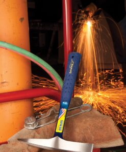 ESTWING BIG BLUE Welding/Chipping Hammer - 14 oz Slag Removal Tool with Forged Steel Construction & Shock Reduction Grip - E3-WC 29 91UnW2h2tOL