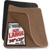 iPrimio Large Cat Litter Trapper Mat w/ Urine/Waterproof Layer - Larger Holes w/ Urine Puppy Pad Option - Cat Litter Mat, Light and Soft (Brown Color) 30x23 - Brown 25 91UpaZ6XWIL