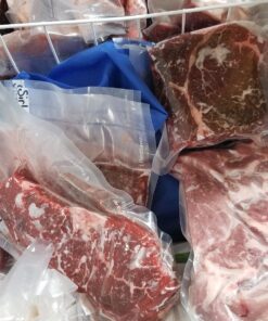 FoodSaver Vacuum Sealer Bags, Rolls for Custom Fit Airtight Food Storage and Sous Vide, 8" x 20' (Pack of 3) 3 rolls (Pack of 1) 3-Pack Seal Roll 19 91Uy8kWkpmL