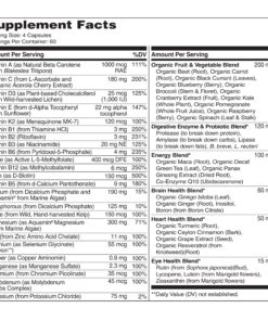 NATURELO Whole Food Multivitamin for Men - Vitamins, Minerals, Antioxidants, Organic Extracts - Vegetarian - for Energy, Brain, Heart, Eye Health - 240 Vegan Capsules, 1 Pack 240 Count (Pack of 1) 14 91UyxIYIepL