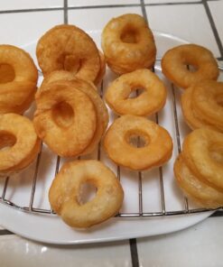 Ultra Cuisine 11 Piece Small Circle Cookie Cutter Set, Graduated Round Cookie Mold Cutter for Donuts & Scones, Heavy-Duty, Stainless-Steel w/3 Pastry Ring Cookie Cutters for Baking 36 91V06xVxExL