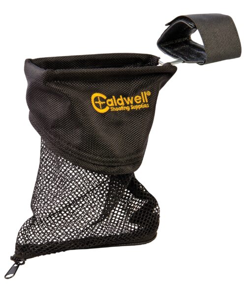 Caldwell Brass Catcher with Heat Resistant Mesh for Convenient Firearm Mountable Brass Collection, black