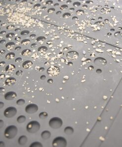 Petlinks Purr-fect Paws Multipurpose Cat Litter Mat - Gray, Extra Large X-Large 25 91V0bAgdrPL