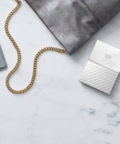 WD 3TB White My Passport Portable External Hard Drive - USB 3.0 - WDBYFT0030BWT-WESN Standard Enclosure 10 91V9WhZyC4L
