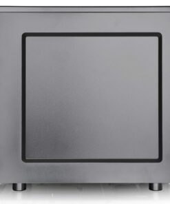 Thermaltake Versa H15 SPCC Micro ATX Mini Tower Computer Chassis CA-1D4-00S1NN-00, Black Computer Case 65 91VATBhnWgL