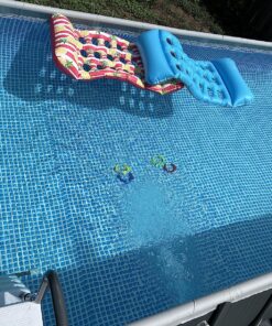 INTEX 26355EH Ultra XTR Deluxe Rectangular Above Ground Swimming Pool Set: 18ft x 9ft x 52in – Includes 1500 GPH Sand Filter Pump – SuperTough Puncture & Rust Resistant – Easy to Assemble with Sand Filter Pump 42 91VGIjduikL 1