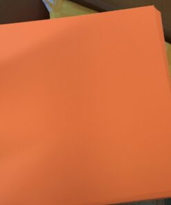 Neenah Astrobrights Premium Color Card Stock, 65 lb, 8.5 x 11 Inches, 250 Sheets, Cosmic Orange 8-1/2 x 11 13 91VGpBXG06L