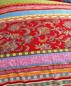 Dodou Boho Style Bedding Set Boho Duvet Cover Set Bohemian Bedding Set 3pcs Queen (No Comforter Insert) Color: 3 7 91VYv rbOyL