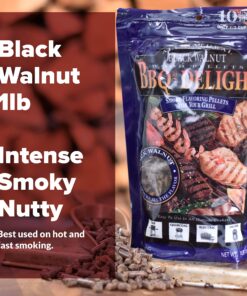 BBQr's Delight Wood Smoking Pellets - Super Smoker Gift Value Pack - 1 Lb. Bag - Apple, Sugar Maple, Savory Herb, Orange, Black Walnut, and Cherry Gift set 1 17 91VfDEQMF1L