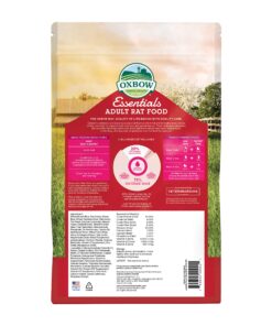 Alternative view of Oxbow Essentials Adult Rat Food - All Natural Adult Rat Food - Veterinarian Recommended- Made in the USA- Rich in Natural Vitamins & Minerals- No Artificial Ingredients- 3 lb. 3 Pound (Pack of 1)