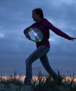 Aerobie Skylighter Disc - LED Light Up Flying Disc - Colors May Vary 29 91Vpt53 sVL