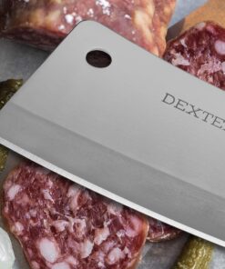 Dexter-Russell 8" Stainless Heavy Duty Cleaver, S5288, Traditional Series, Silver 28 91VqHaqZxkL