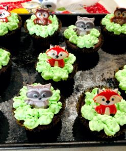 Woodland Animal Friends Cupcake Rings - 24 pcs by Bakery Supplies 28 91VsKNDnoqL