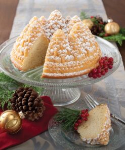 Nordic Ware Pine Forest Bundt Pan, Silver 42 91Vx02E9oHL