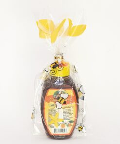 Alternative view of California Raw Orange Blossom Honey Squeezable Jar 16 Ounces 1 Lb Pure Natural Gift Wrapped